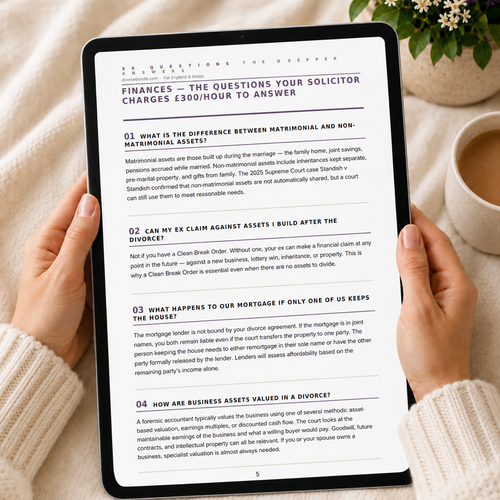 50 Questions Your Solicitor Charges £300/Hour to Answer